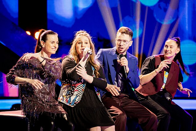 Dainuok su manim VIII laida. Milėja Stankevičiūtė ir Jurgis Brūzga – „It`s All Right“