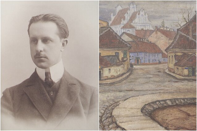 Vilniaus urbanistinių peizažų vaizduotojas – Mstislavas Dobužinskis ir jo sąsajos su Praha