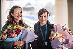 Milda Valčiukaitė ir Donata Karalienė