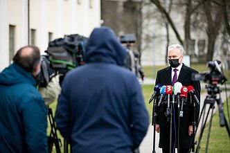 Gitanas Nausėda apsilankė LNM Gitanas Nausėda apsilankė LNM