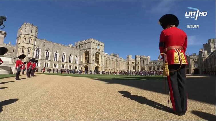 Edinburgo kunigaikščio karališkosios aukštybės Princo Philipo laidotuvių ceremonija