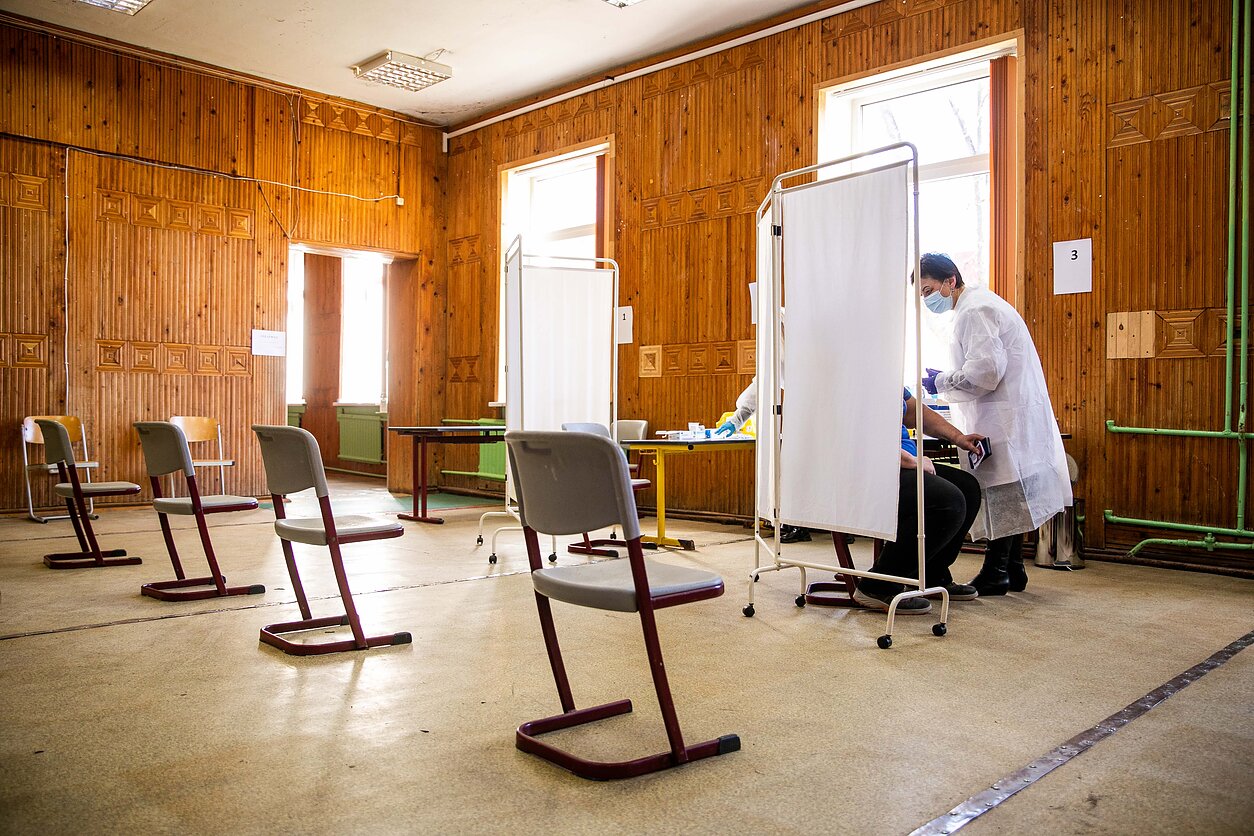 Vakcinavimas Radviliškyje