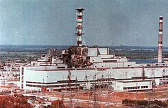Černobylio AE po sprogimo 1986 m. balandžio 26 dieną