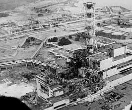 Černobylio AE 1986-ųjų balandį, praėjus dviem–trims dienoms po reaktoriaus sprogimo