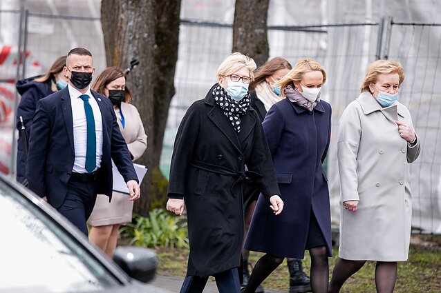 Ingrida Šimonytė lankosi Trakuose