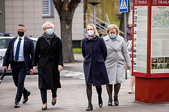 Ingrida Šimonytė lankosi Trakuose