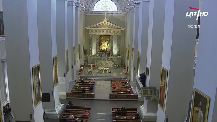 Šv. Mišios iš Vilniaus arkikatedros bazilikos