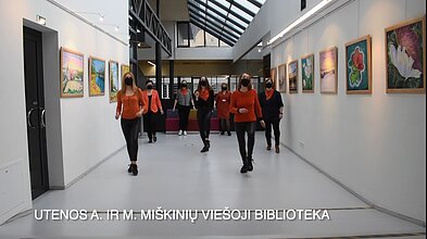 Bibliotekininkai susibūrė vilties šokiui „Jerusalema“ Bibliotekininkai susibūrė vilties šokiui „Jerusalema“