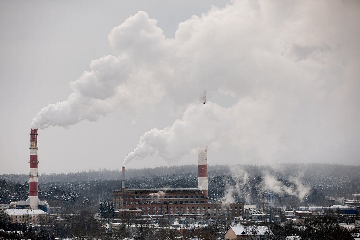 Heating plant in Vilnius