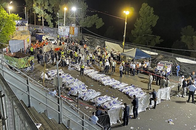 Žinios. Izraelyje per religinę šventę kilus spūsčiai ir panikai žuvo dešimtys žmonių