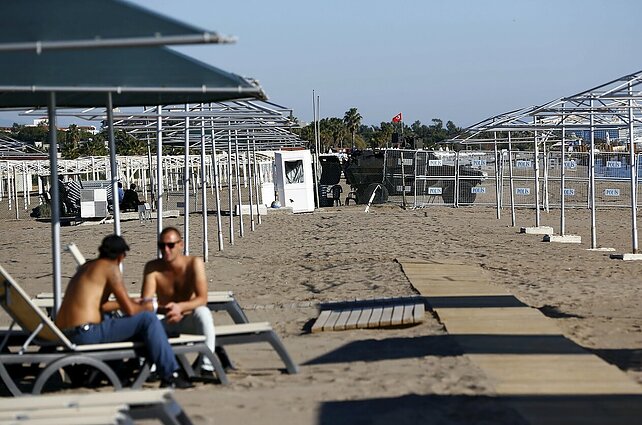 Griežtas karantinas Turkijoje negąsdina turistų
