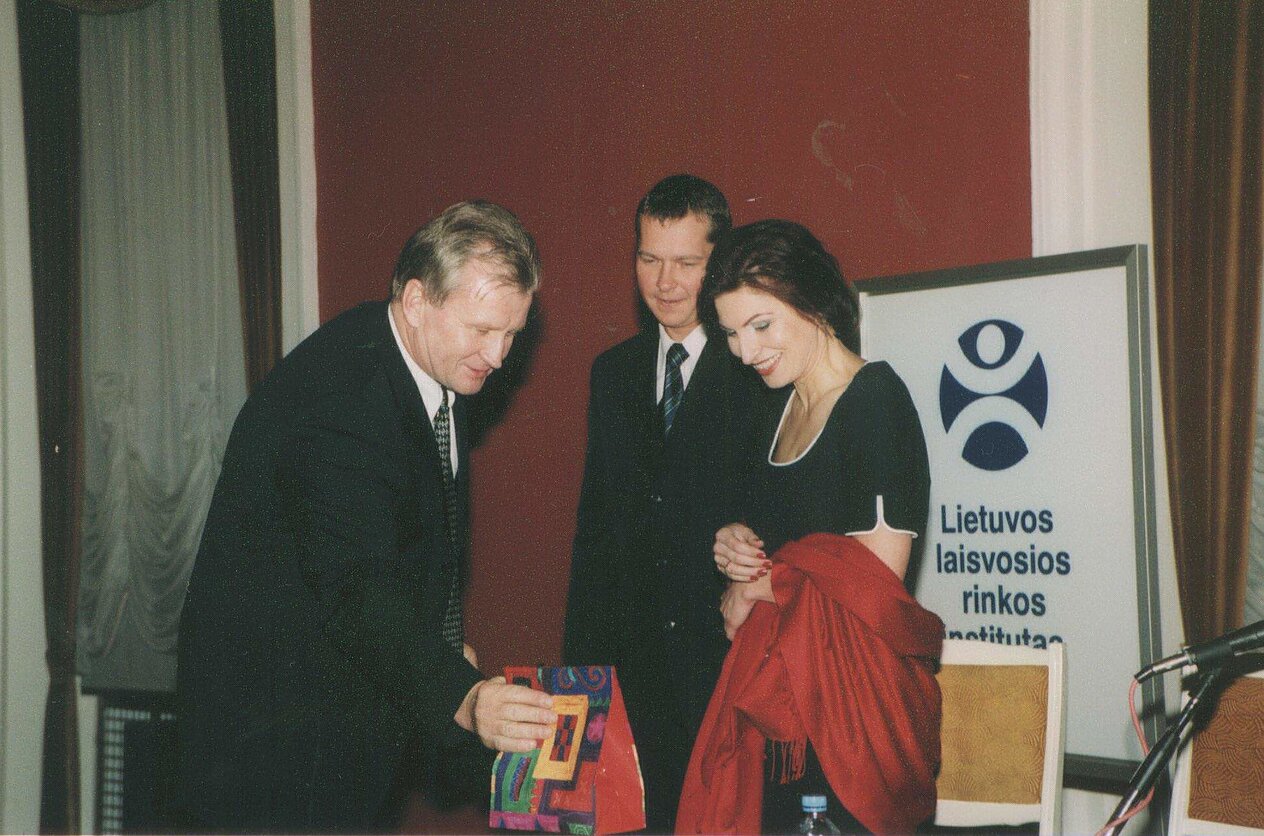Kęstutis Glaveckas ir Elena Leontjeva Kęstutis Glaveckas ir Elena Leontjeva