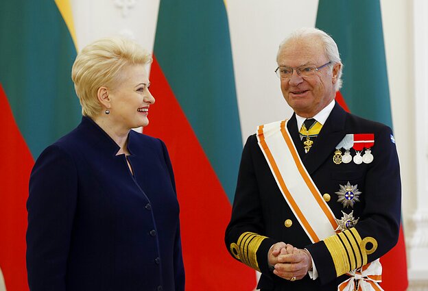 Švedijos karalius Karolis XVI Gustavas 