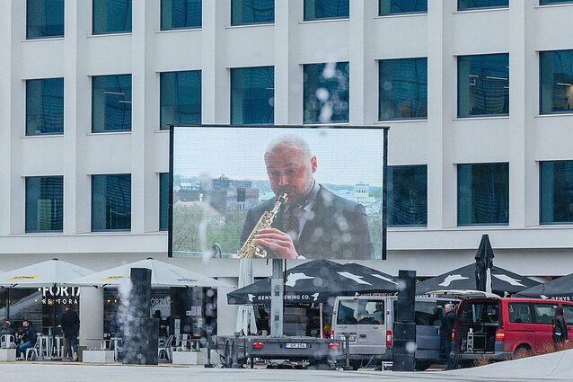 „Kaunas Jazz“ festivalio atidarymo koncerto akimirka