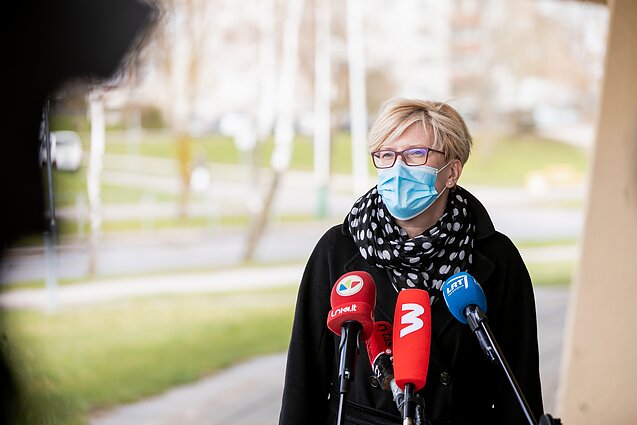 Šimonytė teigia, kad karantino įvesti nežadama: užteks ekstremaliosios situacijos