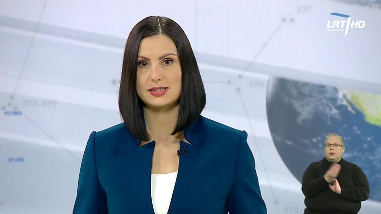 Žinios. Sportas. Orai (su vertimu į gestų k.)