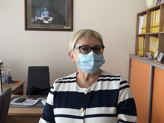 Klaipėdos “Aukuro” gimnazijos direktorė Lygija Virkšienė.