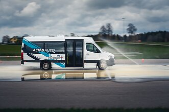 Altas Auto elektrinių autobusų pristatymas Altas Auto elektrinių autobusų pristatymas