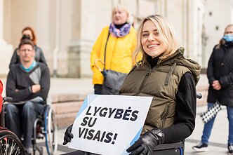 Žmonių su negalia minima Europos savarankiško gyvenimo diena Žmonių su negalia minima Europos savarankiško gyvenimo diena
