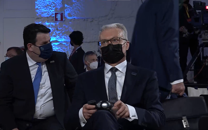 Vaizdai iš prezidento vizito neformaliame EVT susitikime Porte