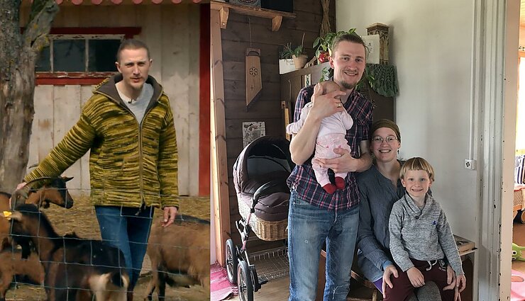 Jauna šeima gyvenimą Londone iškeitė į ožkų auginimą ir ekologišką ūkį atokiame kaime: svarbiausia taisyklė – nekenkti gamtai