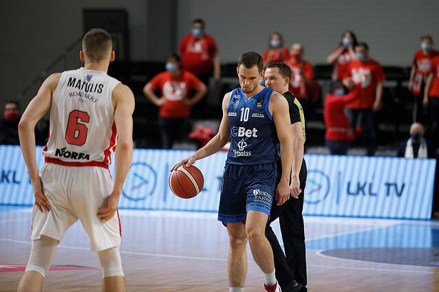 Sportas. Orai. LKL čempionato rungtynėse – Prienų žaidėjų protestas dėl neišmokamų atlyginimų (su vertimu į gestų k.)