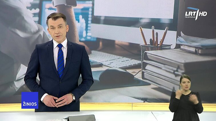 Žinios. Orai (su vertimu į gestų k.)