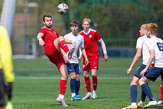 Legendiniai „Panerio“ futbolininkai stebėjo atkurto klubo pergalę