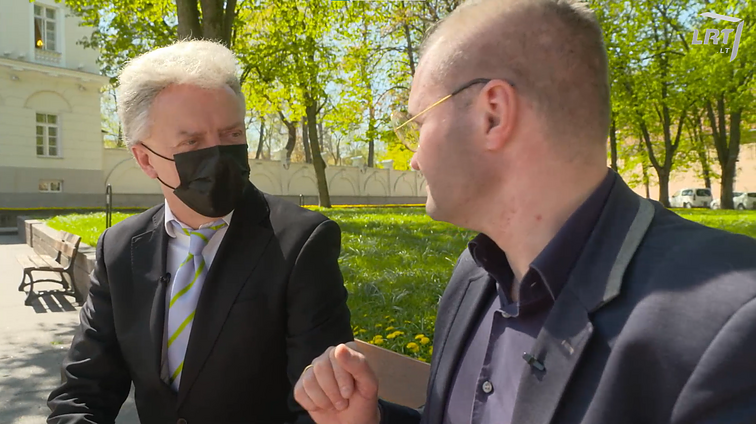 Dviračio žinios. Nausėda Poviliukui: įrodykim, kad aš esu serijinis prezidentas!