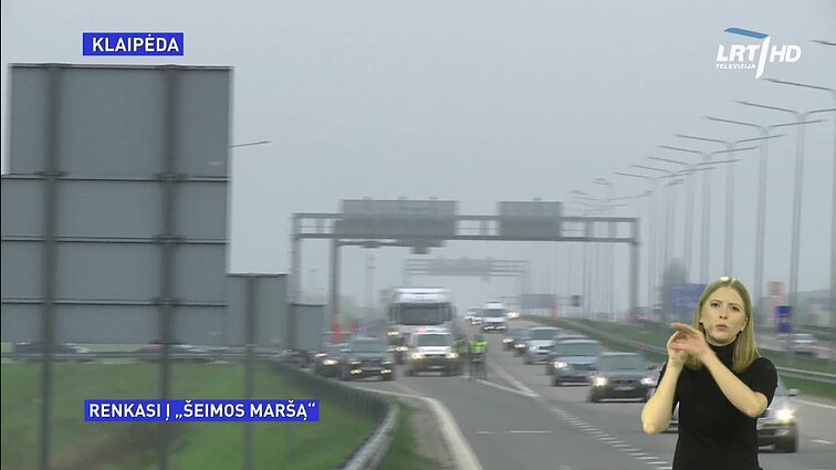 Žinios. Orai (su vertimu į gestų k.)