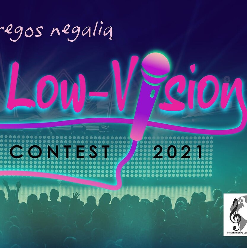 Draugystė veža. Europoje pirmą kartą organizuojamas neregių ir silpnaregių dainų konkursas Low – Vision – Song – Contest