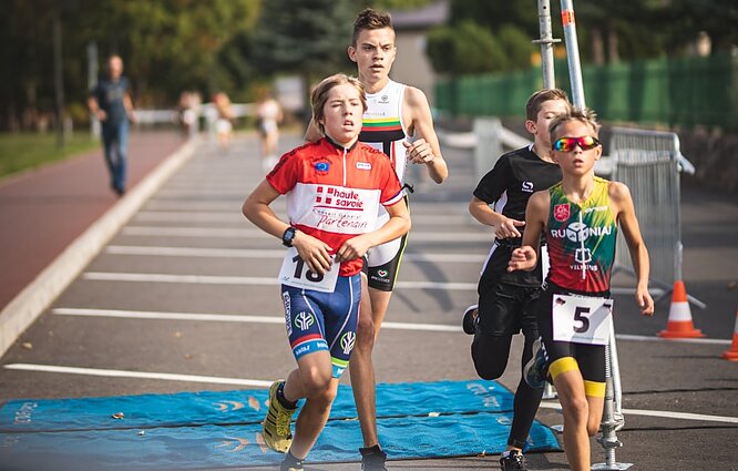 Lietuvoje rengiamos triatlono varžybos vaikams Lietuvoje rengiamos triatlono varžybos vaikams