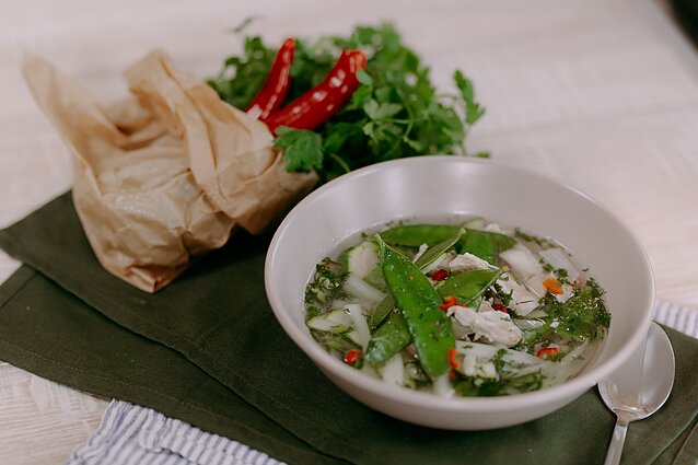 „Beatos virtuvėje“ – vištienos ir daržovių sriuba