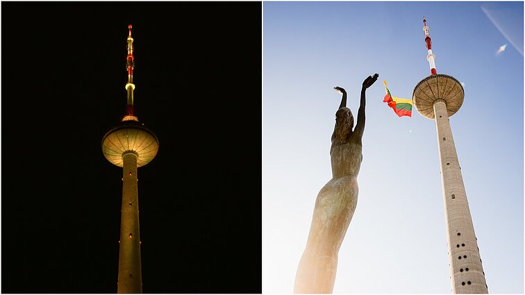 Geltonosios bangos ketera pakilo iki pat dangaus: „Discoteque“ sušoko ir Vilniaus TV bokštas