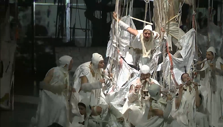 Kauno dramos teatre – premjera: sceninę misteriją „Ne sau žmonės“ pagal Vydūno kūrybą stato režisierius Jonas Vaitkus