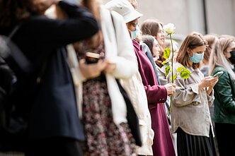 Mokykla. Paskutinis skambutis. 