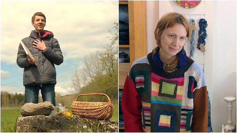 Gyvenk kaip galima švariau. Vaistų ir vitaminų šaltinį gamtoje atradęs Marius ir antrą šansą „šiukšlėms“ suteikianti Eglė