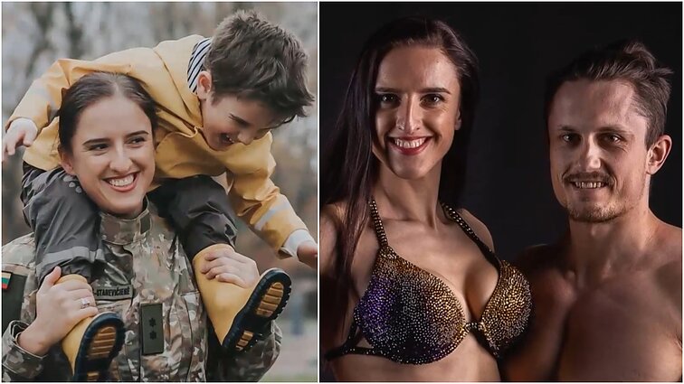 Ant skyrybų slenksčio buvusią karių šeimą sujungė disciplina: mama Elmyra net pasinėrė į kultūrizmą