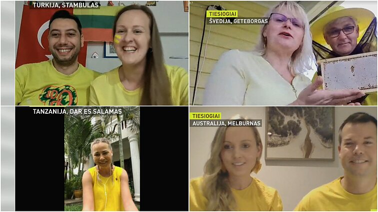 Labas rytas, Lietuva! Šeštadienis I d. Užsienio lietuviai „The Roop“ palaiko iš viso pasaulio: pabalsuoti keliasi ir 5 val. ryte