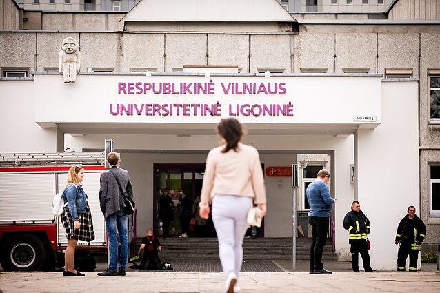 Gaisras Respublikinėje Vilniaus universitetinėje ligoninėje Gaisras Respublikinėje Vilniaus universitetinėje ligoninėje