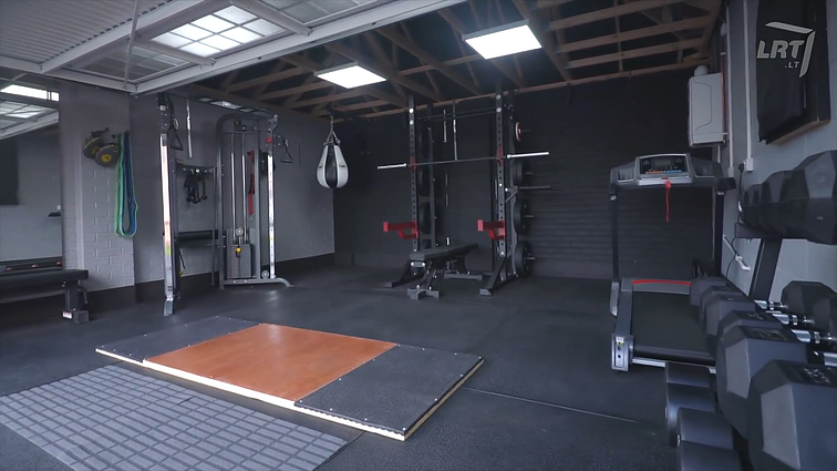 Sporto salė namuose