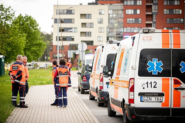 Žinios. Dėl gaisro Vilniaus universitetinėje ligoninėje mirė palatoje buvęs žmogus