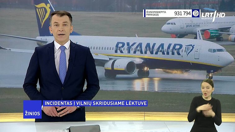 Žinios. Orai (su vertimu į gestų k.)