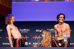  2021-ųjų „Eurovizijos“ nugalėtojų spaudos konferencija