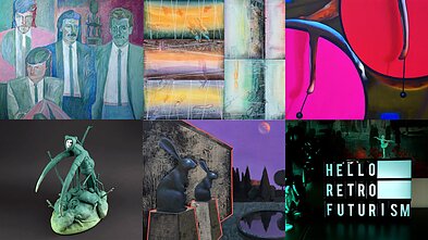 Adolio Jono Krištopaičio, Vidmanto Jusionio, Eugenijaus Nalevaikos, Agnės Šemberaitės, Miglės Kosinskaitės, Ansio Burkės darbai