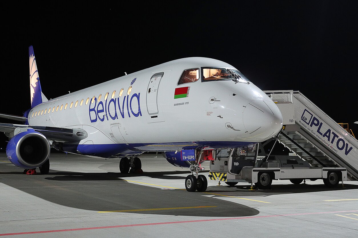 Belavia avialinijų lėktuvas