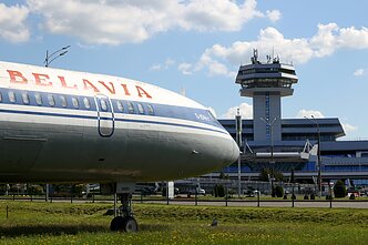 Belavia avialinijų lėktuvas