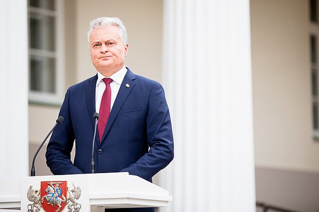 Žinios. Nausėda: retorikos laikas baigėsi, reikia veiksmais keisti Lukašenkos režimo elgesį