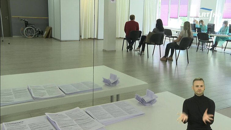 Žinios. Sportas. Orai (su vertimu į gestų k.)