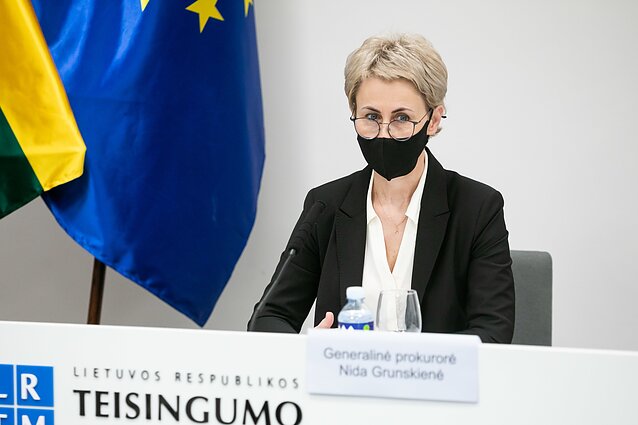 Generalinė prokurorė Nida Grunskienė Generalinė prokurorė Nida Grunskienė